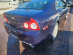2009 Chevrolet Malibu LTZ in metallic blue, fully loaded with low miles and a well-maintained interior.