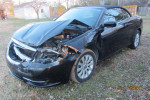 Damaged 2014 Chrysler 200 Touring FWD convertible for parts or repair with 82,000 miles.