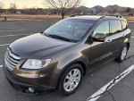 2008 Subaru Tribeca LTD in brown color parked outdoors, featuring leather interior and third-row seating