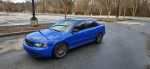 2001 Audi S4 in rare Nogaro Blue, featuring a 6-speed manual transmission and Stage 3 performance upgrades.