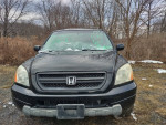 2003 Honda Pilot 4WD with leather seats and DVD, ideal for families, parked in Wallkill NY.