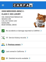 2008 Mercedes-Benz C300 Luxury Package with leather interior and AMG wheels, excellent condition.