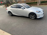 2014 Lexus IS 250 RWD in silver with black interior, excellent condition, low mileage and full options for sale.