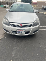 2008 Saturn Astra XE front view, low mileage, silver color, parked in a lot