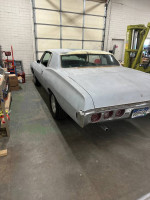 1968 Chevrolet Impala Custom Coupe in garage, ready for restoration, 62,000 miles, $15,000 OBO.