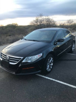 2012 Volkswagen CC in excellent condition, featuring dual beige and black interior, clean title and new turbo.