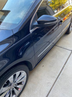 Close-up of a 2012 Volkswagen CC showing excellent exterior condition and stylish rims.