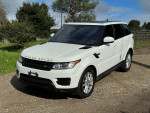 2016 Land Rover Range Rover Sport in Fuji White with third row seating and panoramic roof