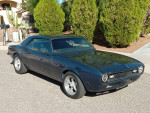 1968 Chevrolet Camaro with new paint job, 350 V8 engine, and custom features for sale.