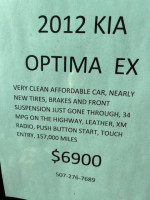 2012 Kia Optima EX FWD 56,000 mi