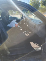 Interior view of a 2013 GMC Sierra Crew Cab 4x4 with automatic transmission and V8 engine.