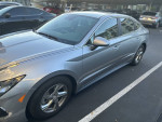 2021 Hyundai Sonata SE in Shimmering Silver with low mileage parked in a lot