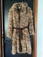 Genuine Fur Coat, Jacket and Purse