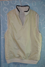 Mens Chaps Quarter Zip Fully Lined Golf Vest - Size L