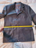 New Black or Dark Gray Stafford Executive Suit Jacket