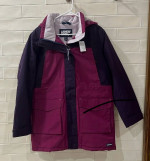 NWT Lands' End Women's Squall Winter Parka size Medium Color: Rubellit