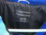 Calvin Klein Jeans XL (18/20) Youth Black Blue Winter Jacket Preowned