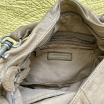 Like new Liebeskind Berlin Gray Soft Leather Hobo Shoulder Bag