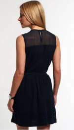 SUPERDRY NAVY DRESS Sz LARGE NEW w TAGS
