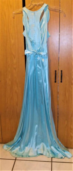Vintage Light Blue Prom/Formal/Maxi Dress - 1973