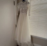 Watters Frederique Wedding Dress (Size: 2, Color: Ivory)