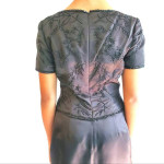 Vintage Alfred Angelo Short Sleeve One-Piece Special Occasion Evening