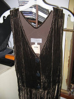 NWT Gorgeous Brown Velvet Dress