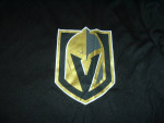 Vegas Golden Knights NHL Station Casinos Size L Black Shirt Brand New