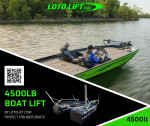 4,500lb boat lift