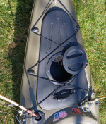 12 foot sit on fishing kayak $250