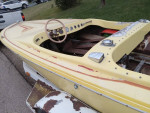 18' Race Boat project. V drive ski/drag boat with a tandem trailer.