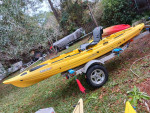 Old Town Predator 13 Kayak with optional Rudder