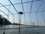 2020 Floe VSD 5000 Pontoon lift with Maxis canopy and every option****