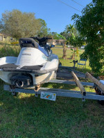 YAMAHA XL800WAVERUNNER &DOUBLE WIDE TRAILER