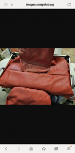 New full set of VW seat covers,red