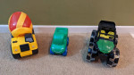 kids toys, toy trucks and cars, 4 for $10