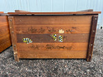 2 Matching Solid Wood Toy Chest Chests $25 Each
