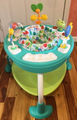 Bright Starts Bounce Bounce Baby 2-in-1 Activity Center Jumper & Table