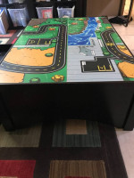 Train Table & Storage Drawer