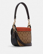 New Coach Saddle Bag Clutch CROSSBODY Purse