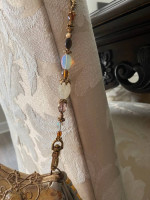 Maya hard resin art deco bag from