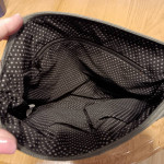 Purse olive color, adjustable strap