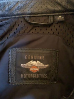 Harley Davidson Men's Manta Leather Jacket w/Coolcore Technology