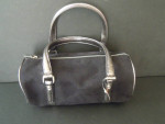 Victoria's Secret Black and Silver Cosmetic Bag