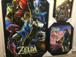 Zelda Wall Picture Nintendo Super NES SNES N64 Switch Wii U Gamecube