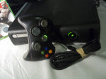 Microsoft XBOX 360 Console, 1 Game, Wired Controller, Cords